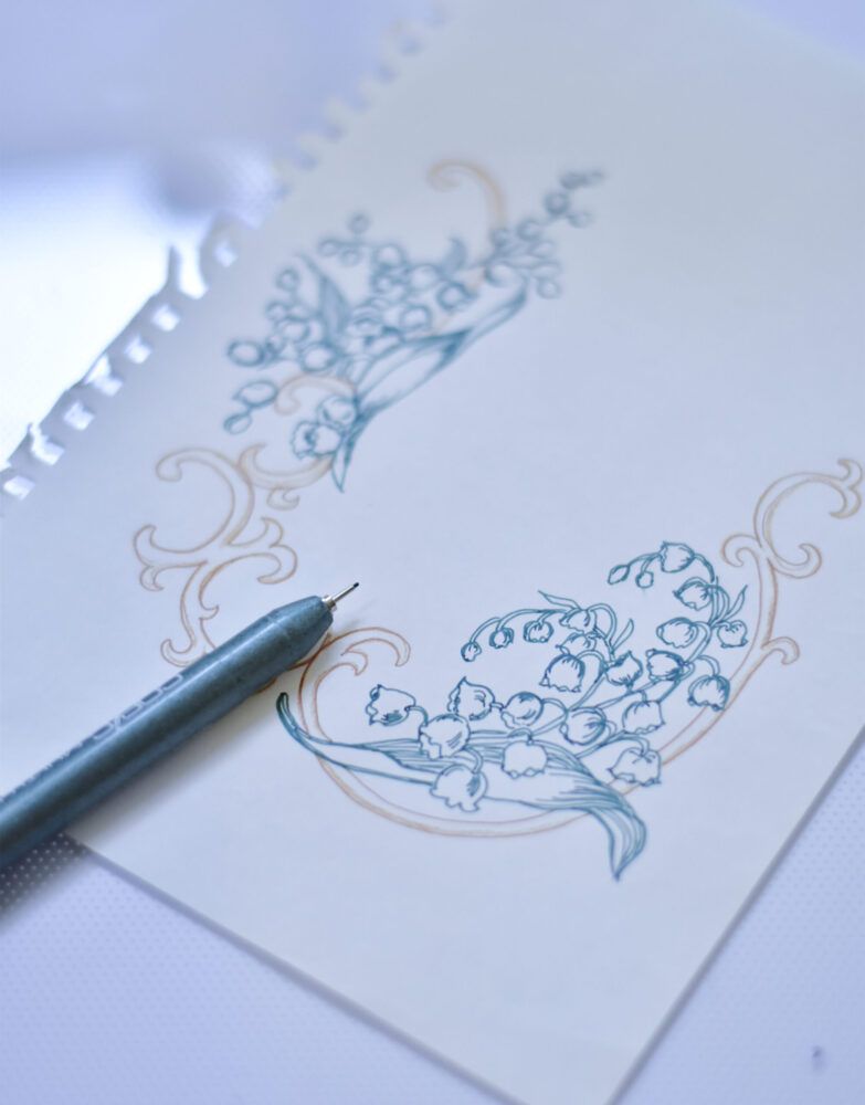 春の植物画 | Rita Flower&Calligraphy